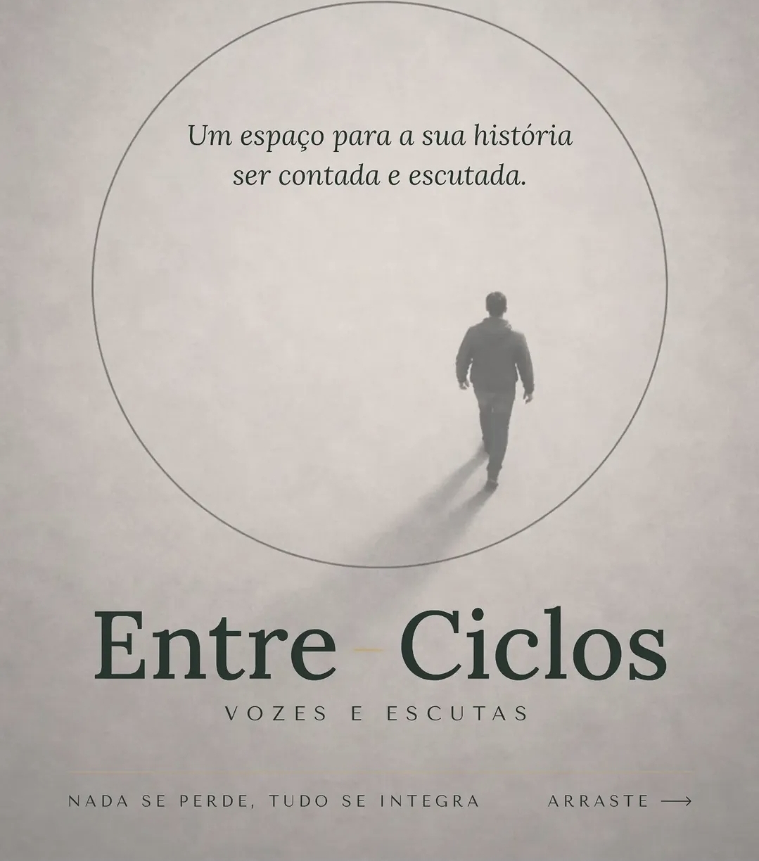 Entre Ciclos, Vozes e Escutas: um espaço para sua história ser contada e escutada